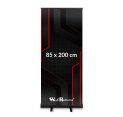 Rollup Black 85x200