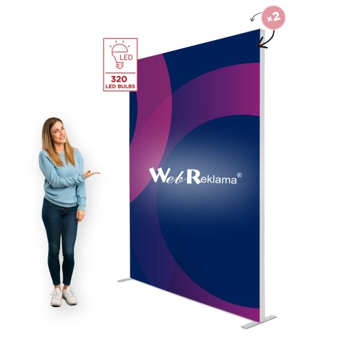 Ścianka Podświetlana Backlight 200 x 250